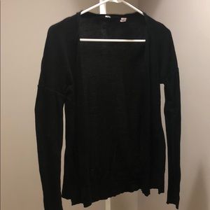 URBAN OUTFITTERS BDG BLACK COTTON CARDIGAN
